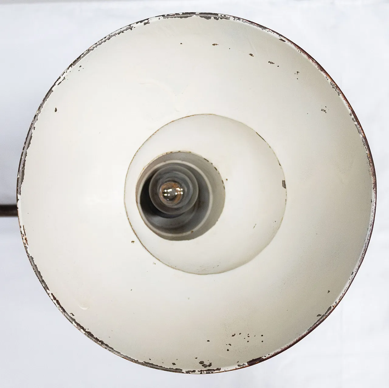 Pair of industrial wall lamps, mid-20th century 3