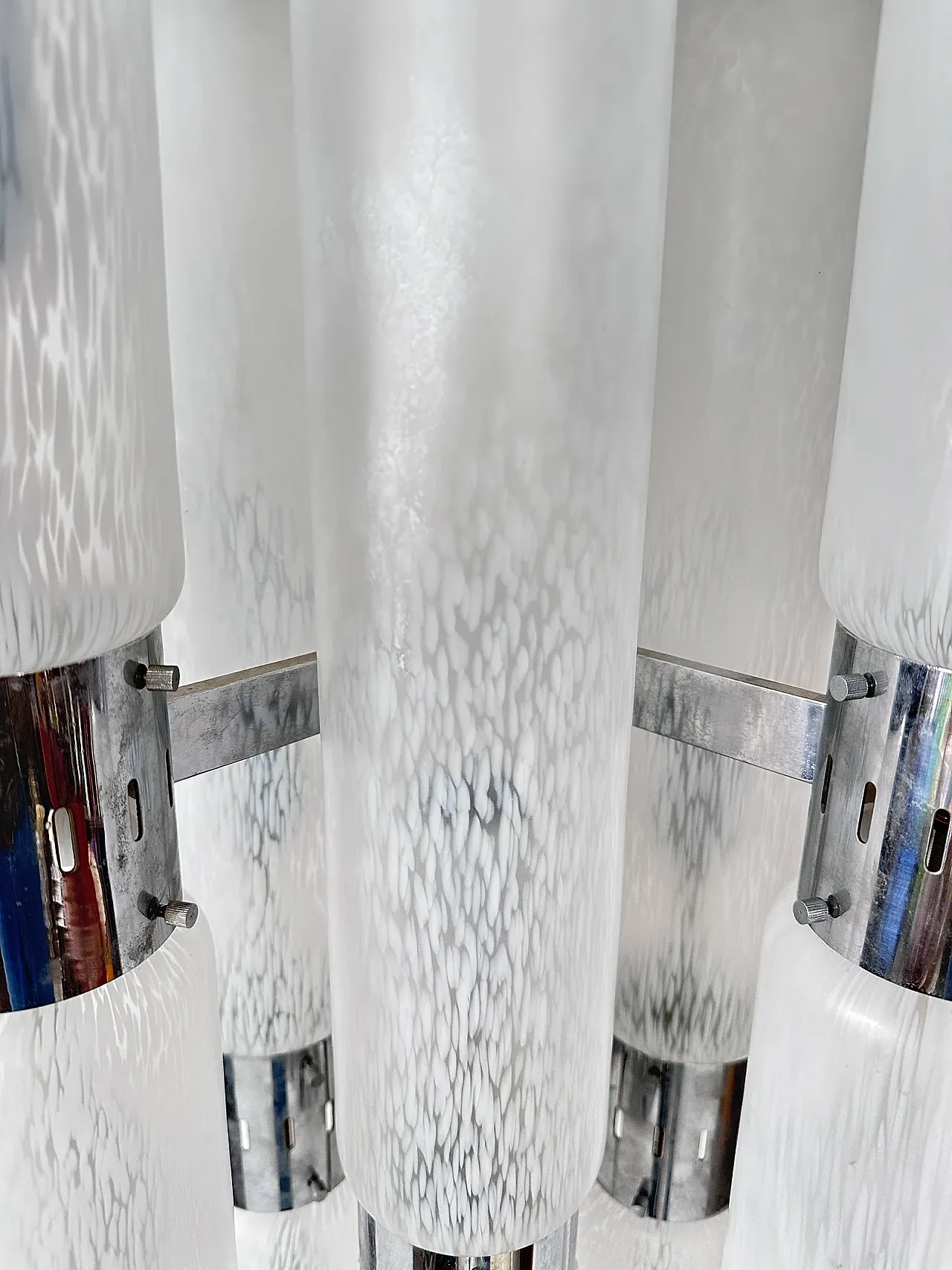 Murano glass chandelier by Aldo Nason for Mazzega, 1970s 5