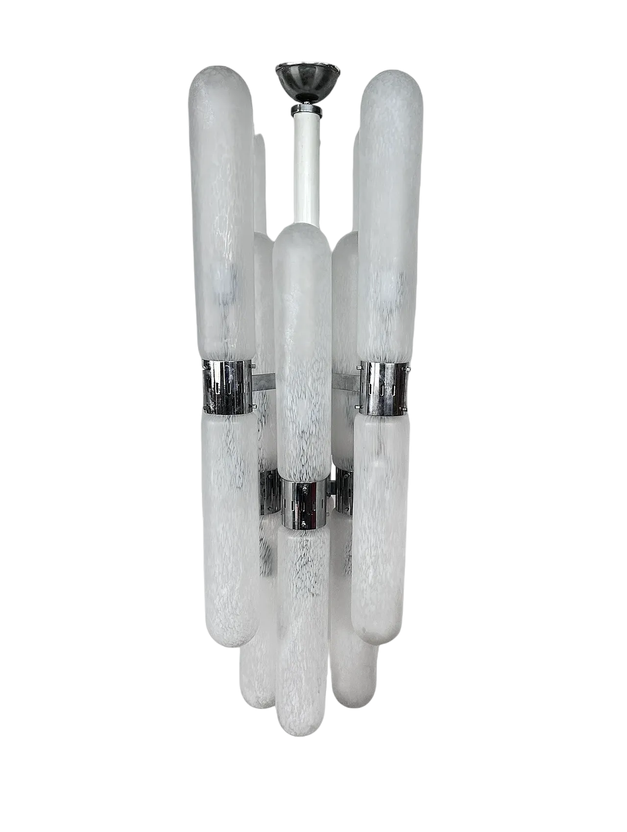 Murano glass chandelier by Aldo Nason for Mazzega, 1970s 9