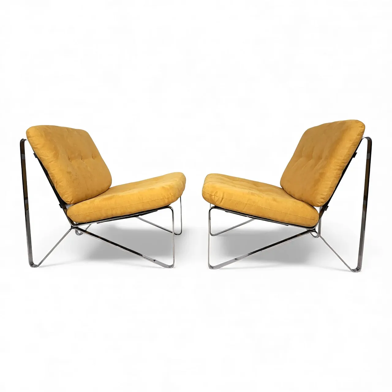 Pair of Mauser Waldeck lounge chairs by Hartmut Lohmeyer, 1960s 1