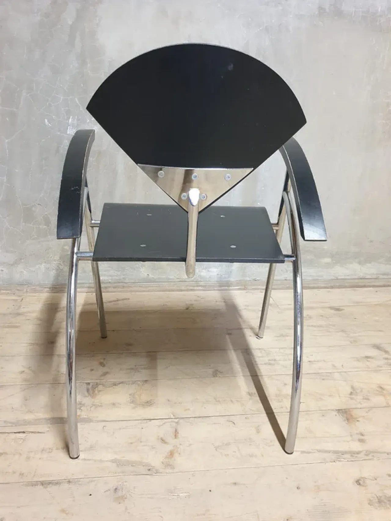 Postmodern armchair, Stol Kamnik style, 1990s 2