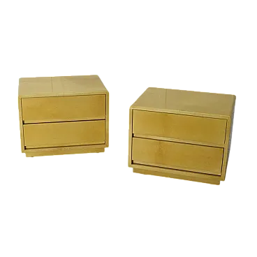 Pair of nightstands by Aldo Tura, 1970s