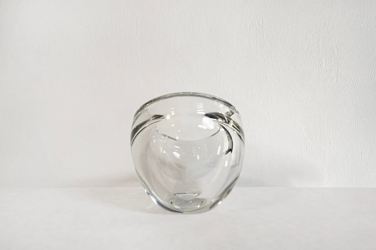 Vaso in vetro di Murano di Alfredo Barbini per Barbini, anni '70 3