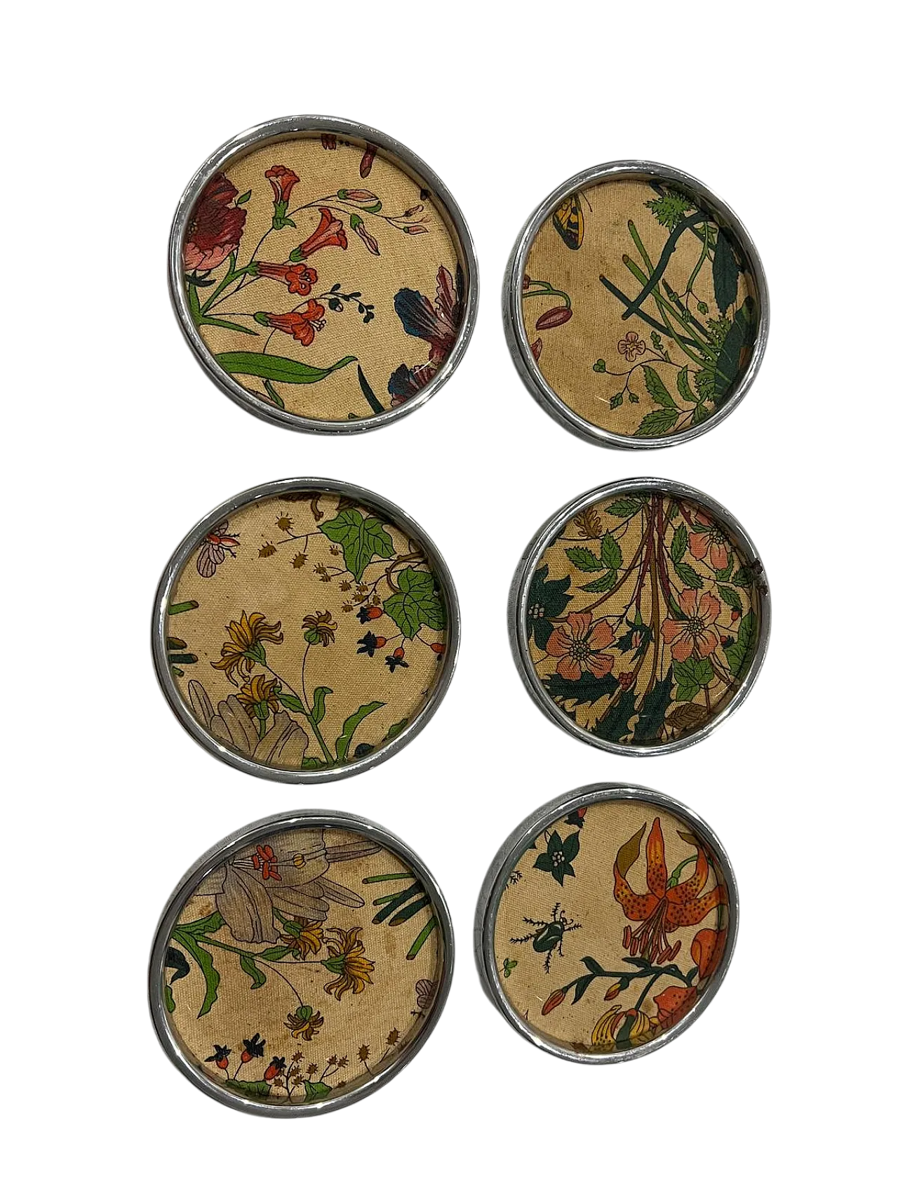 6 Sottobicchieri Gucci, anni '70 5