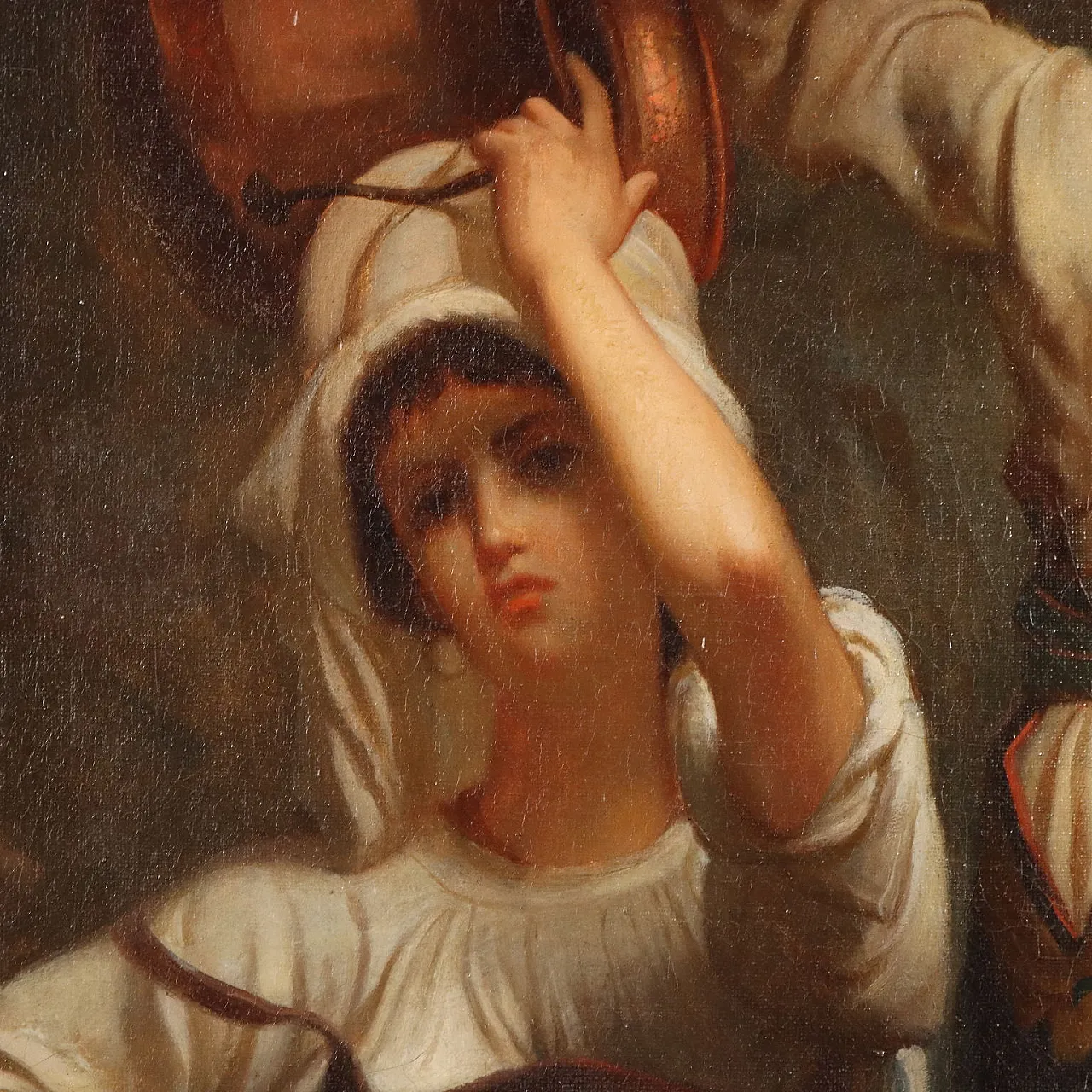 Olio su tela di Hébert, '800 4