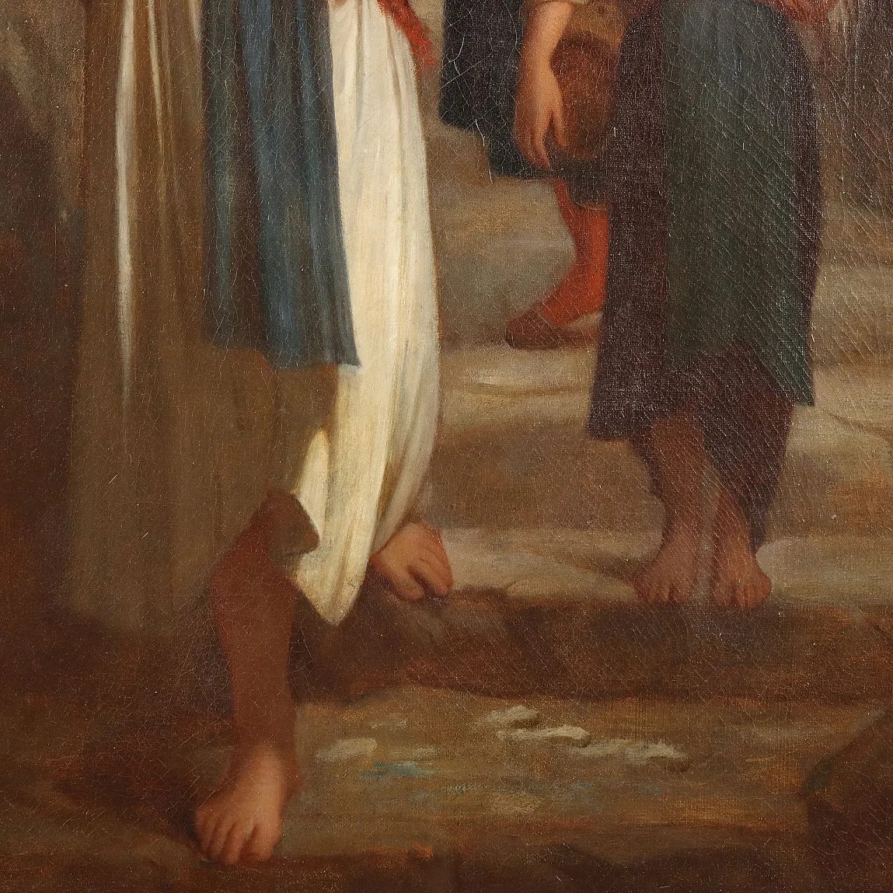 Olio su tela di Hébert, '800 8