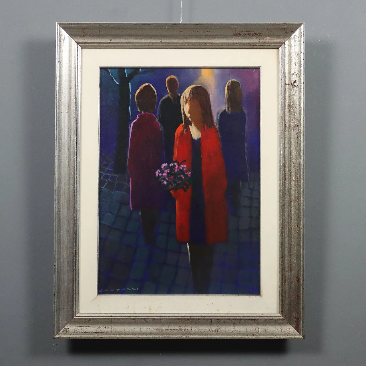 Fantuzzi, olio su tela con cornice, '900 1