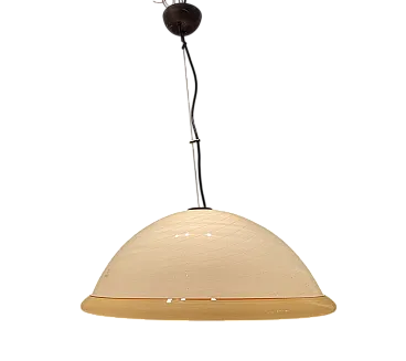 Lampada a sospensione in vetro di Murano, Italia, anni '60
