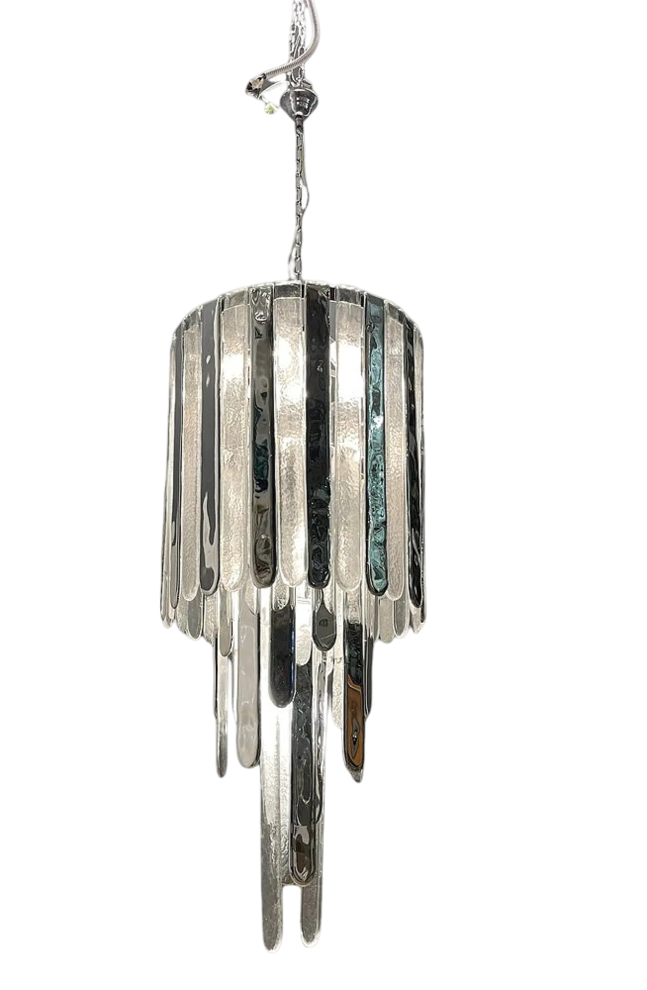 Large Mid-Century Murano glass chandelier, 1970s 19