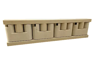 Minivip Velca wall coat rack, 1970s