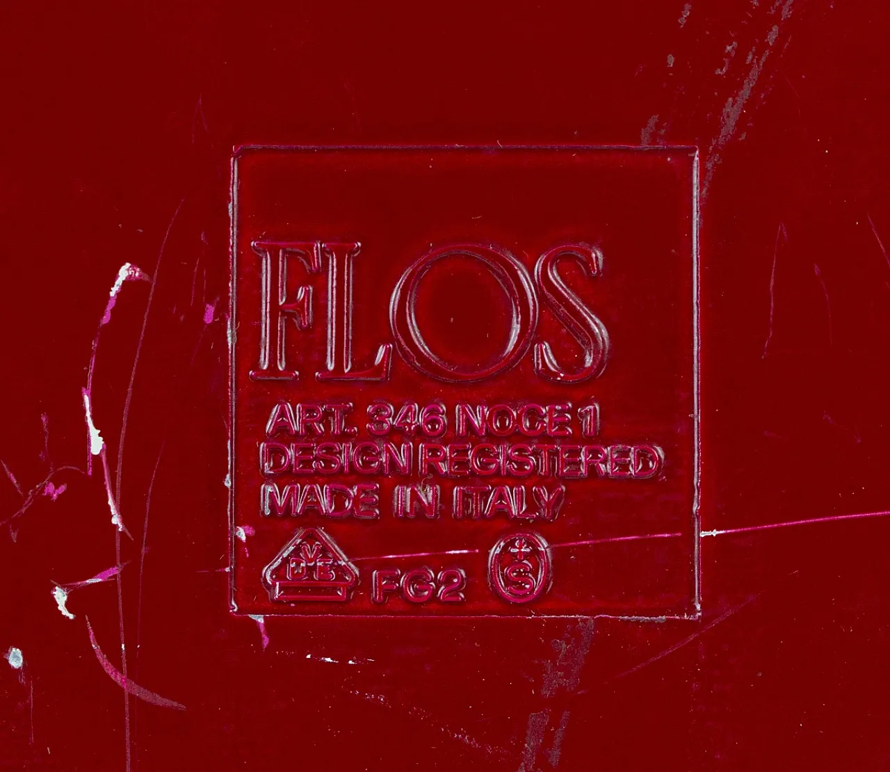 Mod lamp. 346 Walnut 1 by Achille Castiglioni for Flos, 2000s 8