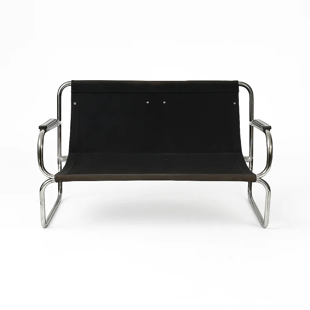 Two-seater tubular lounge piece, 1970s 1