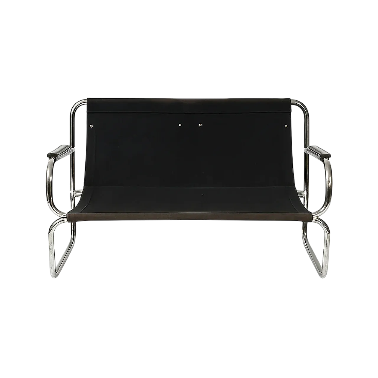 Two-seater tubular lounge piece, 1970s 8