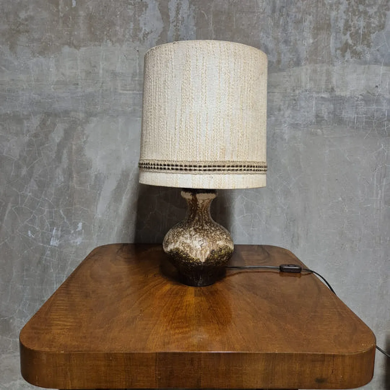 Mid-Century ceramic table lamp, 1960s 1