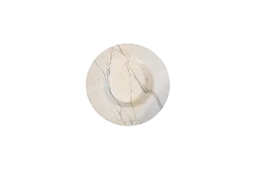 Centrotavola in marmo di Carrara di Sergio Asti per Up&Up, anni '70