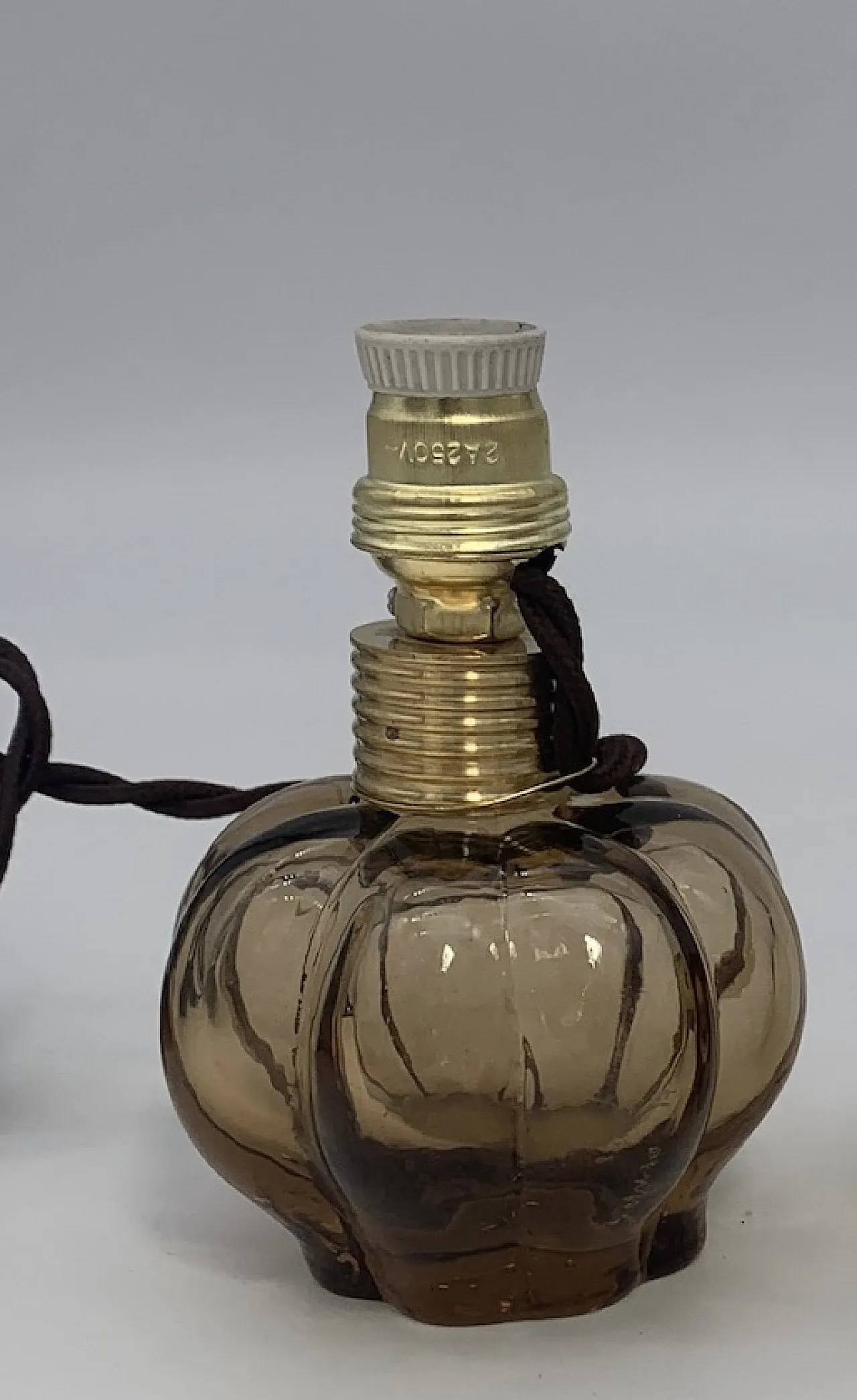 Coppia lampade da tavolo in vetro di Murano di Seguso, anni '60 4