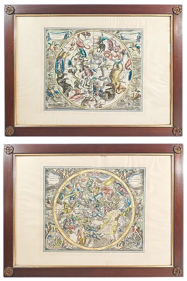 Coppia di Carte celesti, '900