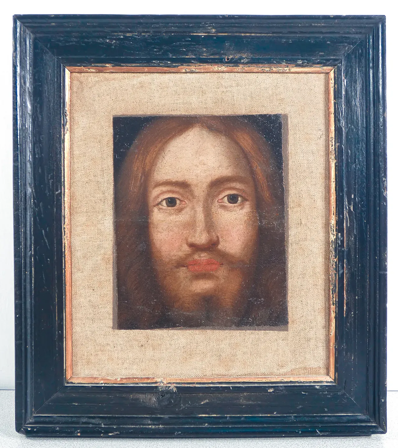 Face of Jesus Christ, oil on canvas, 19th century 1