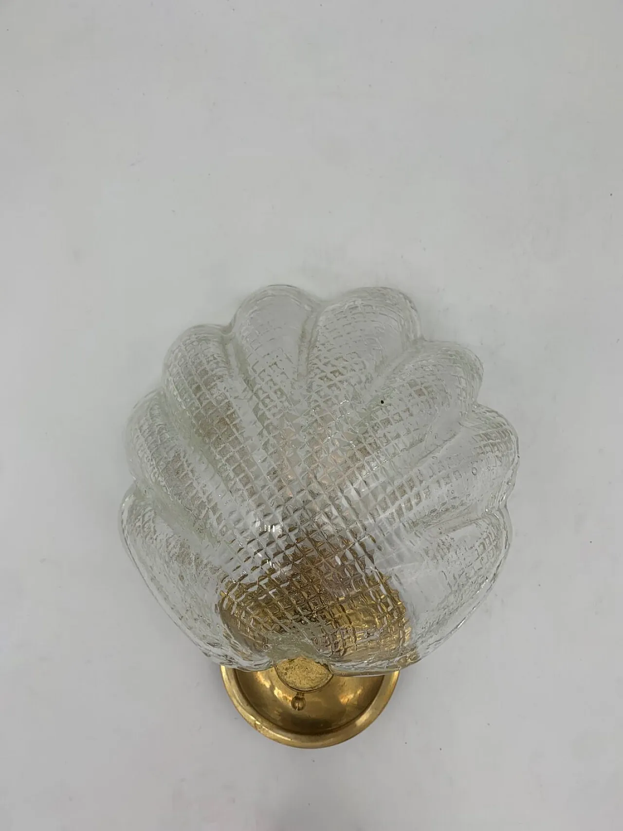 Applique in vetro di Murano attribuita a Seguso, anni '60 4