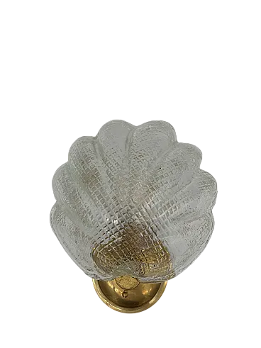 Applique in vetro di Murano attribuita a Seguso, anni '60