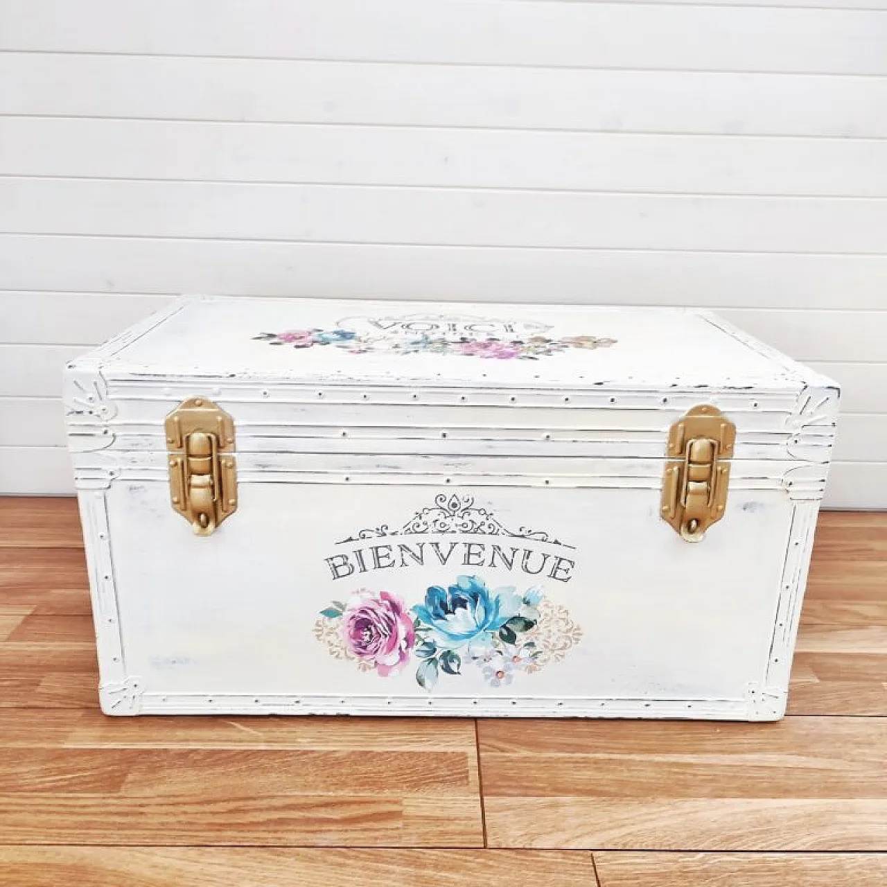 Sunset chest in pressed cardboard and wood, 1970s 3