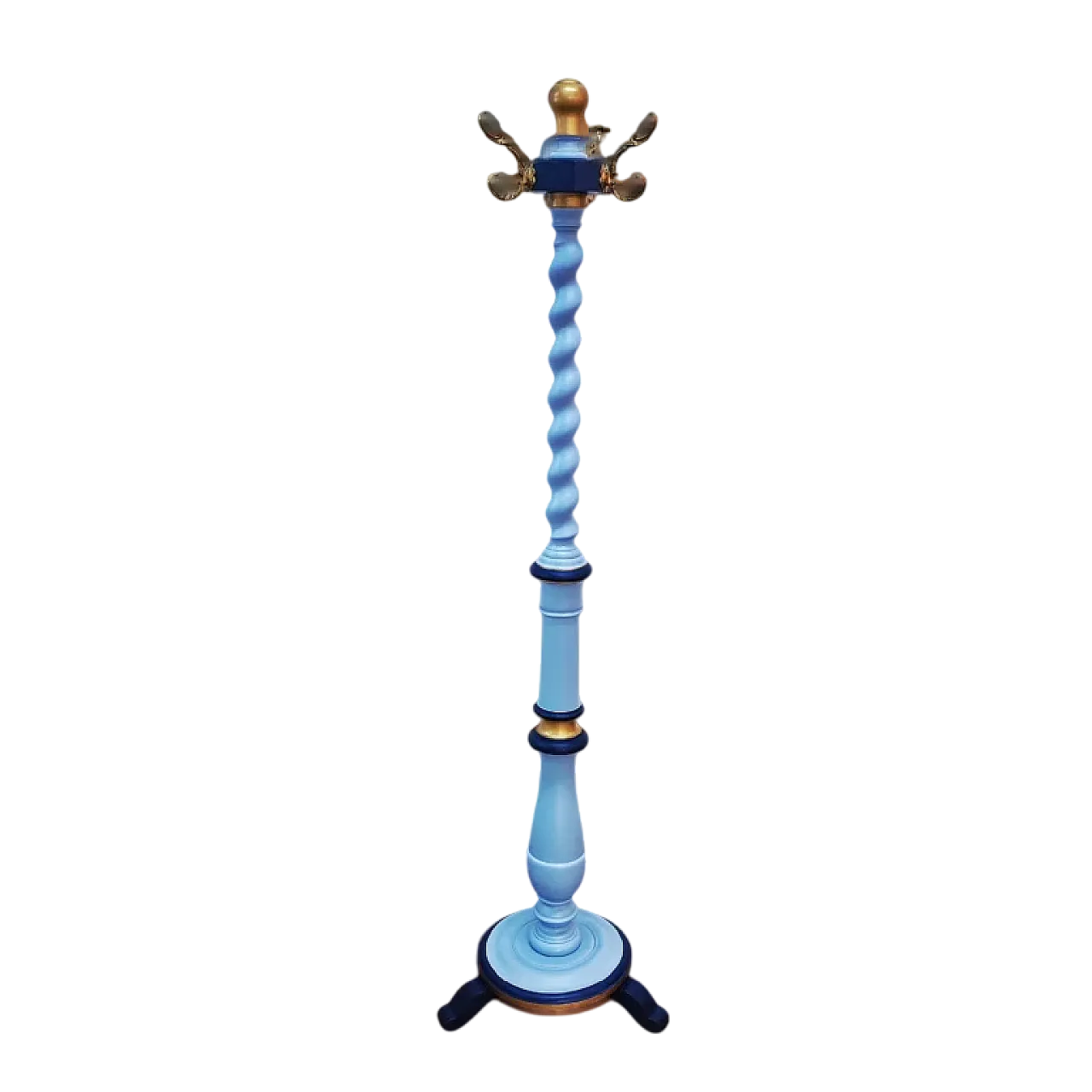 Belmonte solid wood coat hanger, mid-20th century 5