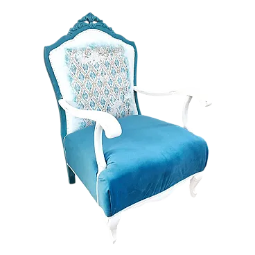 Shabby upcycle Denise armchair, 20th century