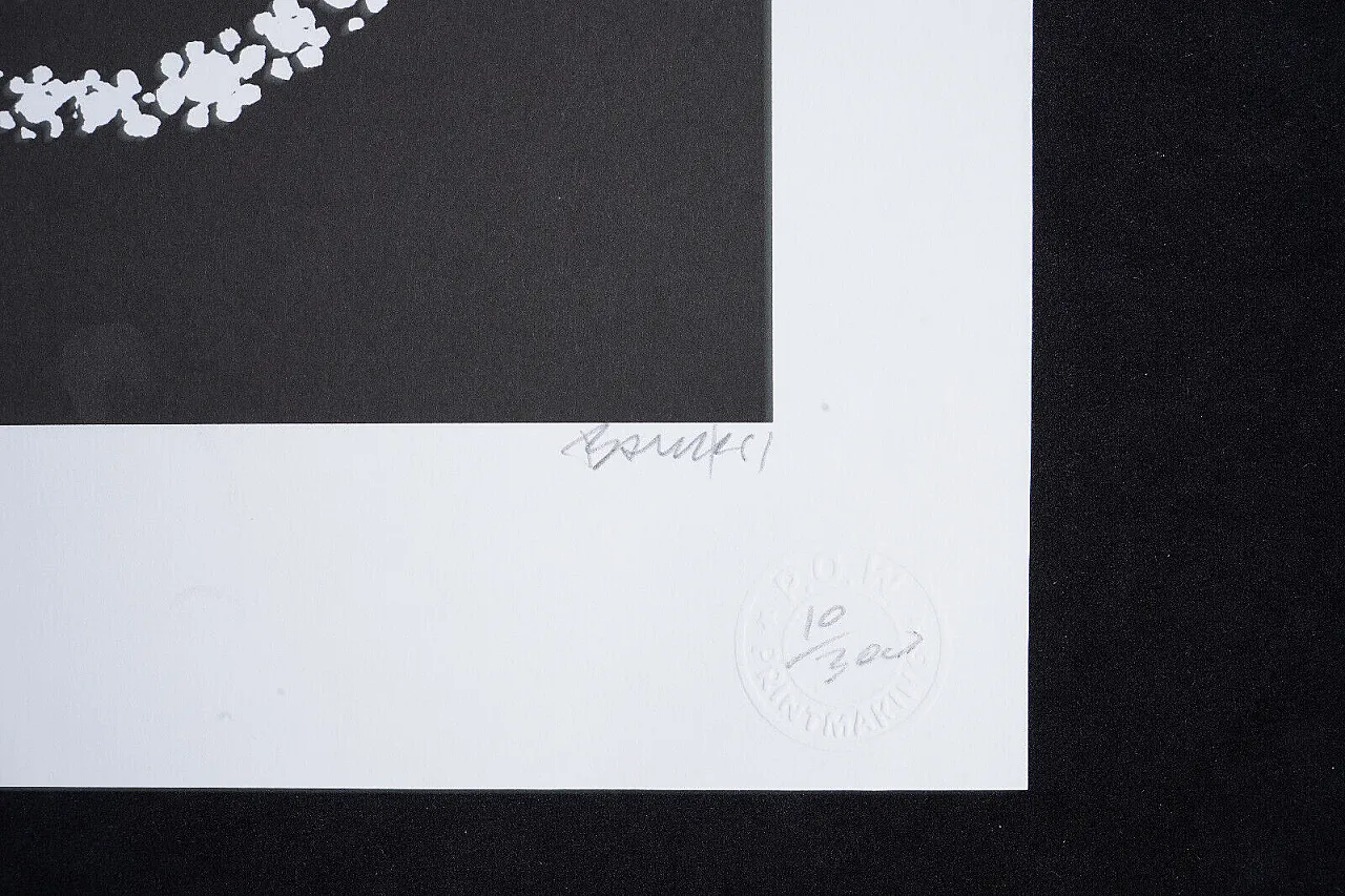 Banksy's Monkey Queen, lithograph, 20th century 3