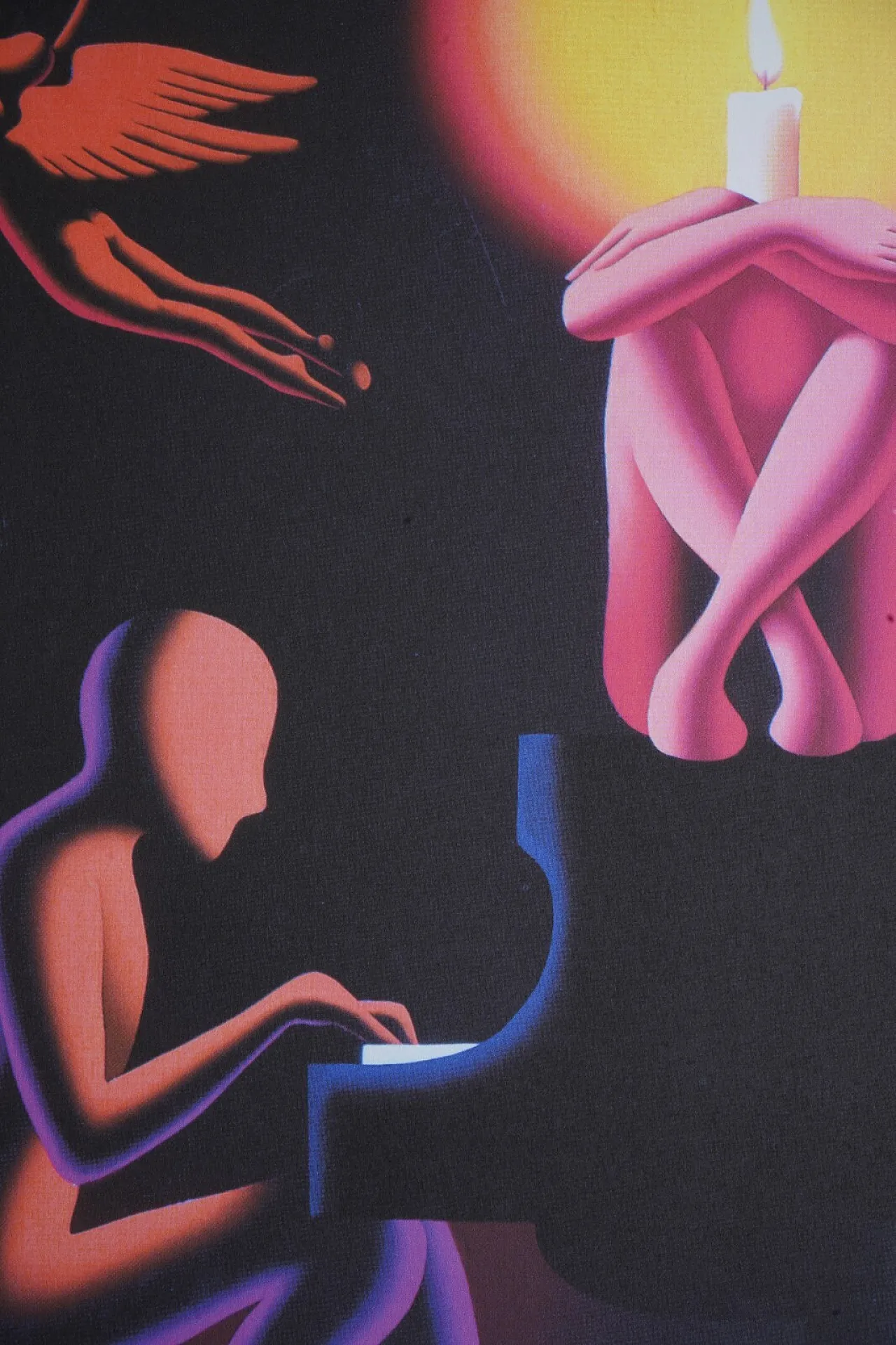 Kostabi lithograph, 20th century 1