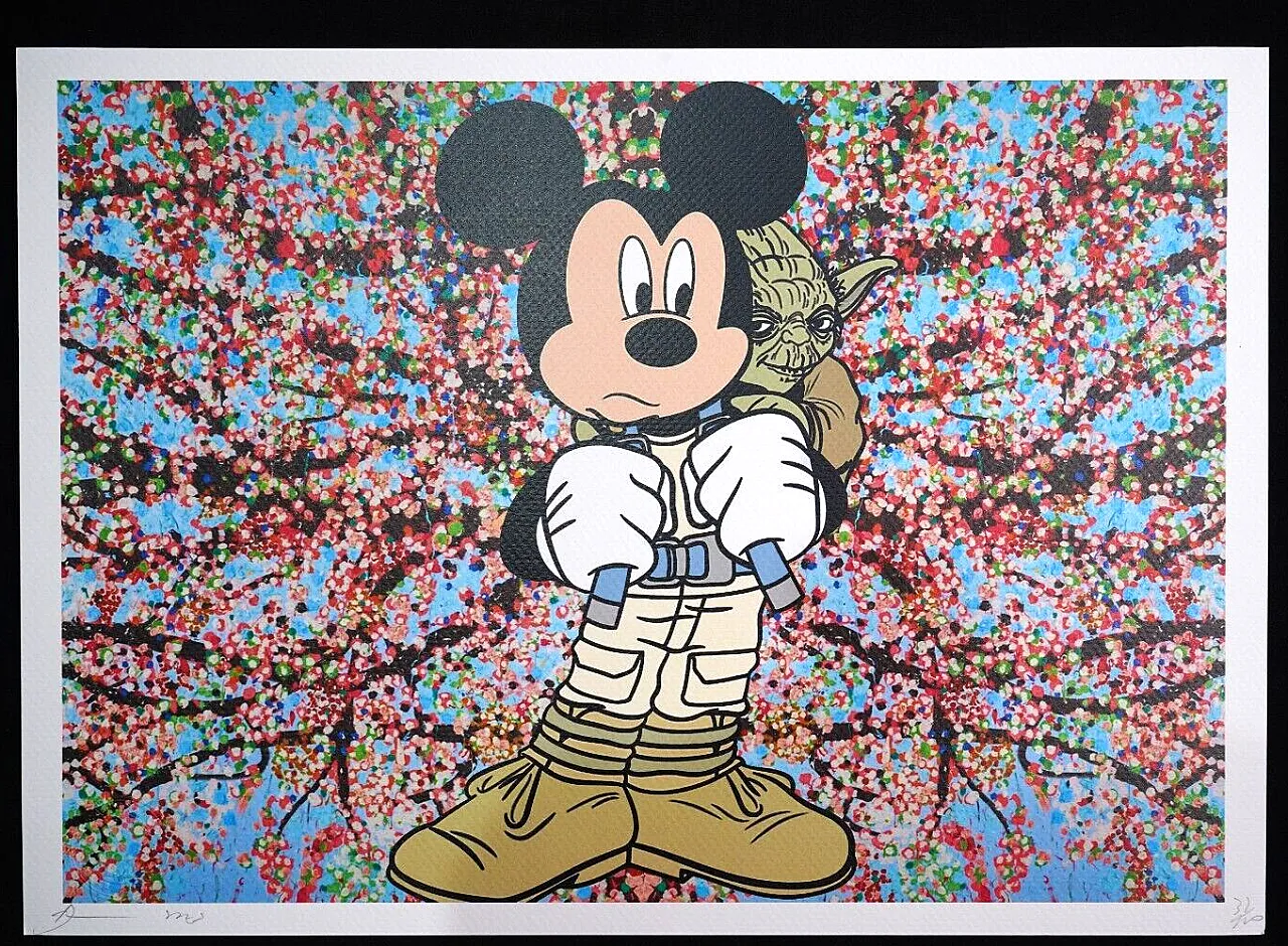 Death NYC, lithograph, 2000s 2