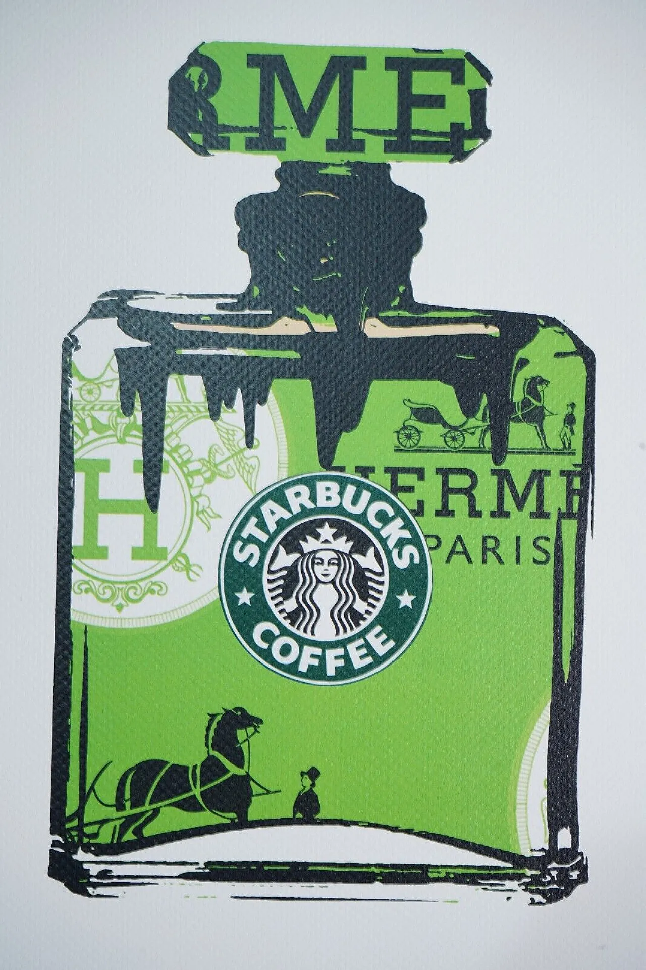 Death NYC, lithograph, 2000s 1