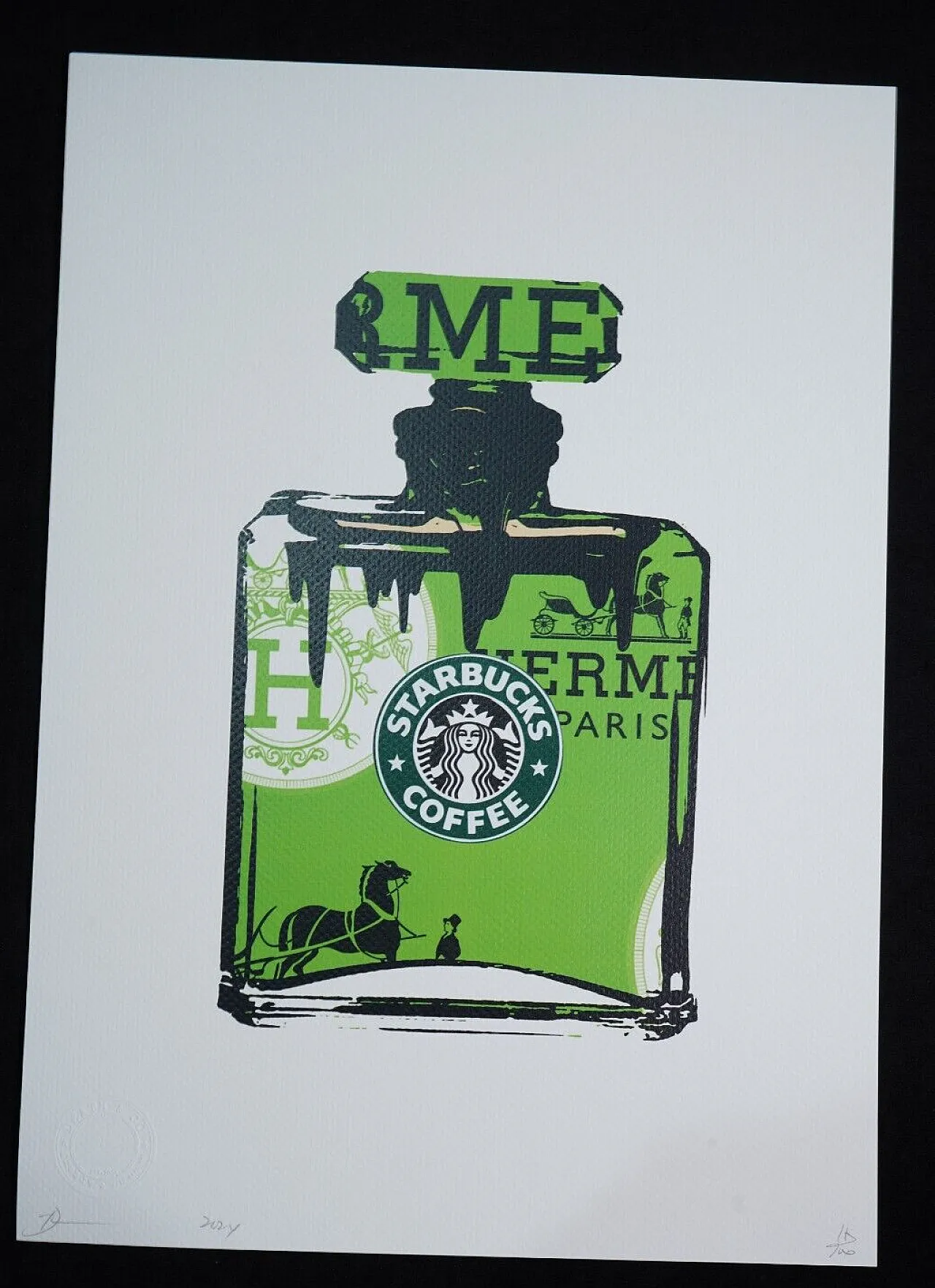 Death NYC, lithograph, 2000s 2