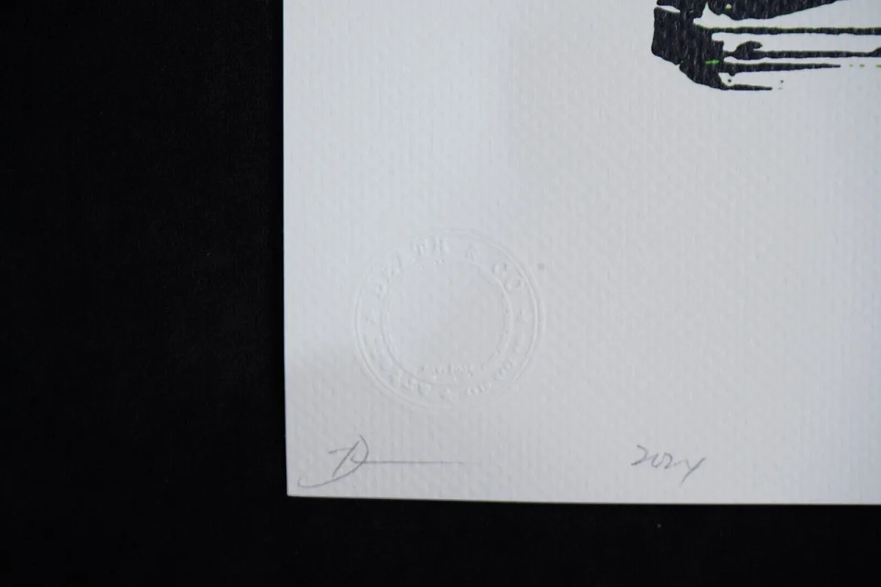 Death NYC, lithograph, 2000s 4