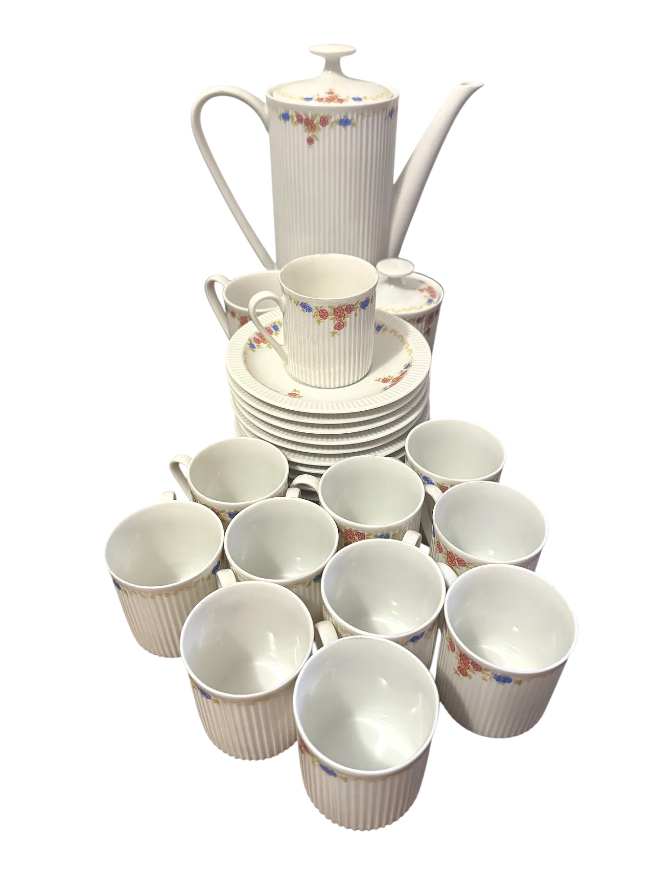 Raro servizio te ' e caffe' Arzberg anni '70 8