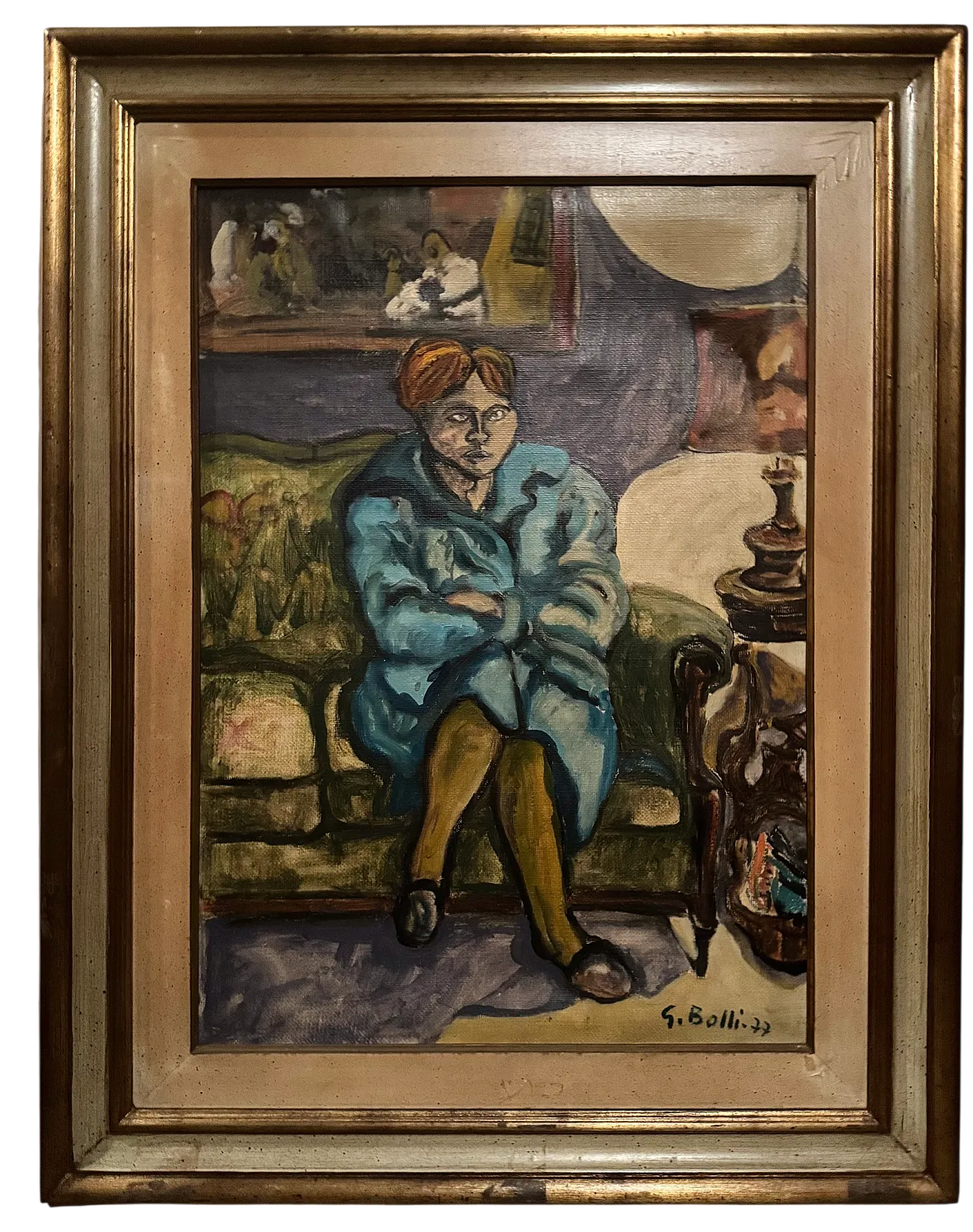 Gerolamo Bolli, oil on canvas 1977 4