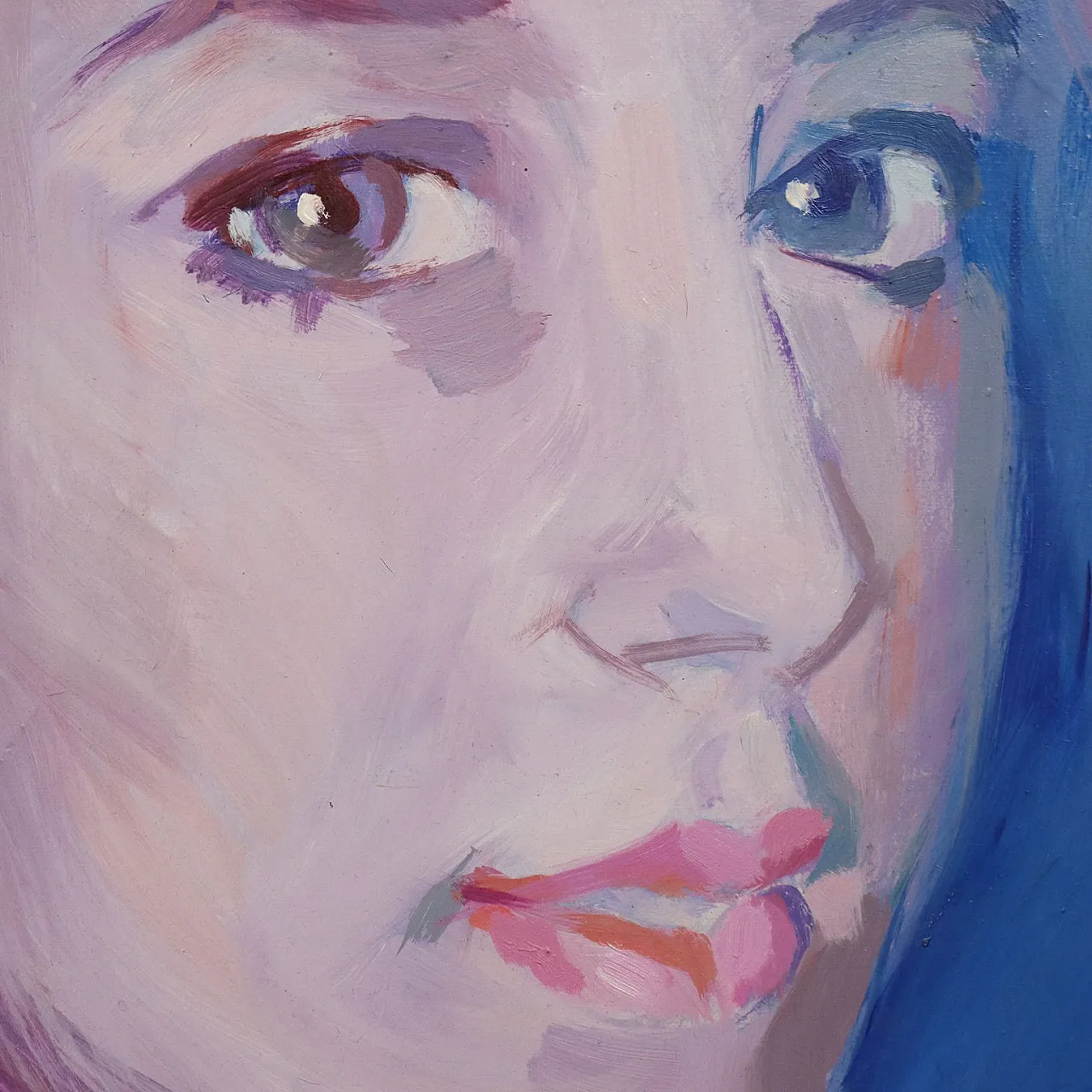 Fulvia Levi-Bianchi, olio su tela, anni '60 4