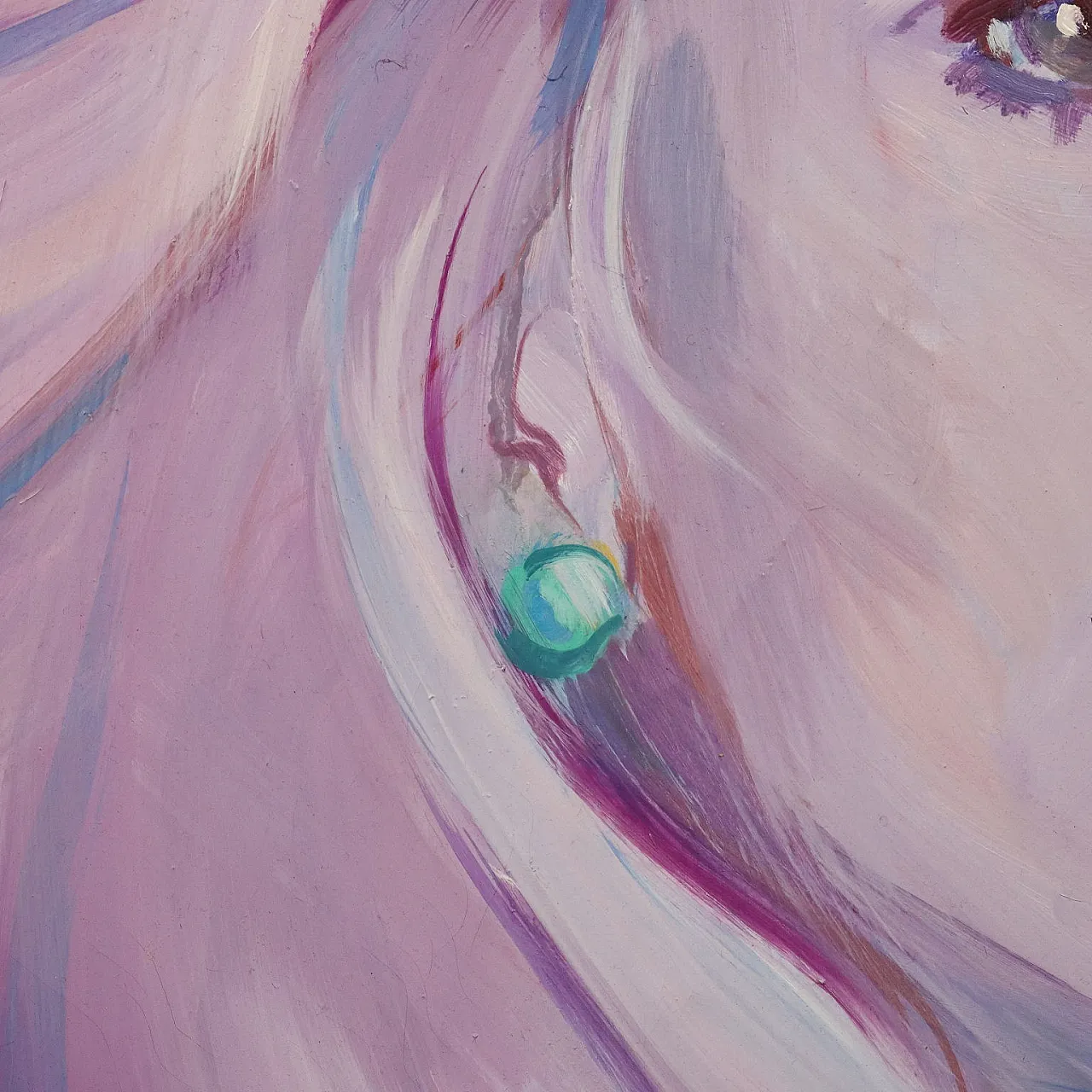 Fulvia Levi-Bianchi, olio su tela, anni '60 5