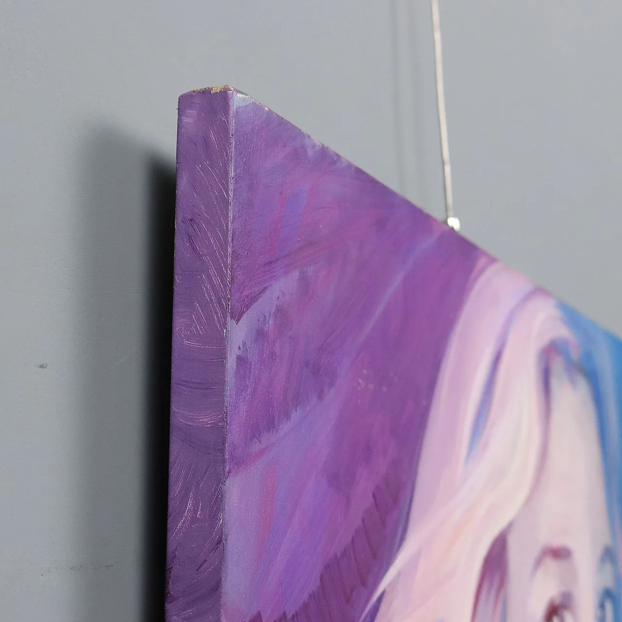 Fulvia Levi-Bianchi, olio su tela, anni '60 8