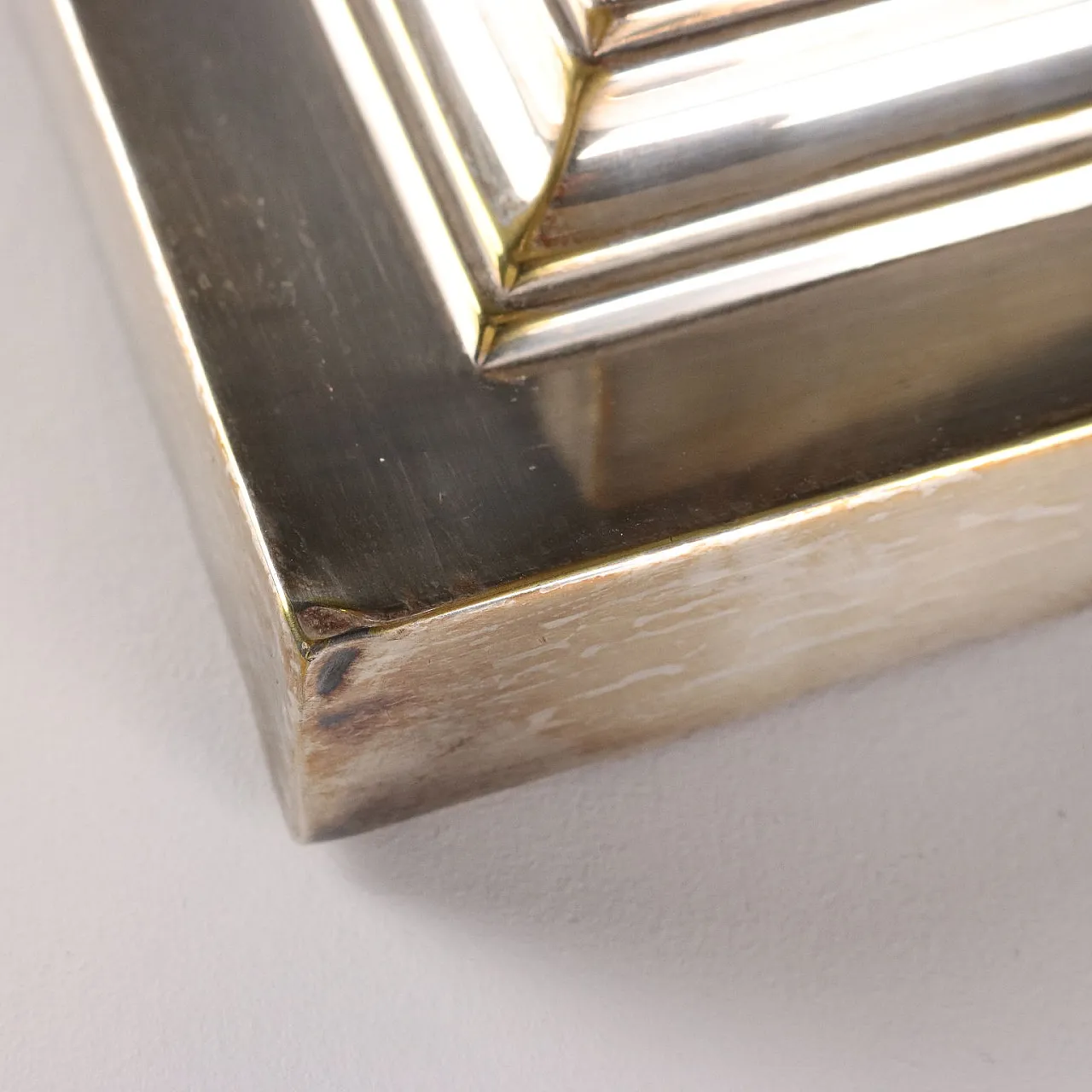 3 Lampade da tavolo in metallo argentato, '900 10