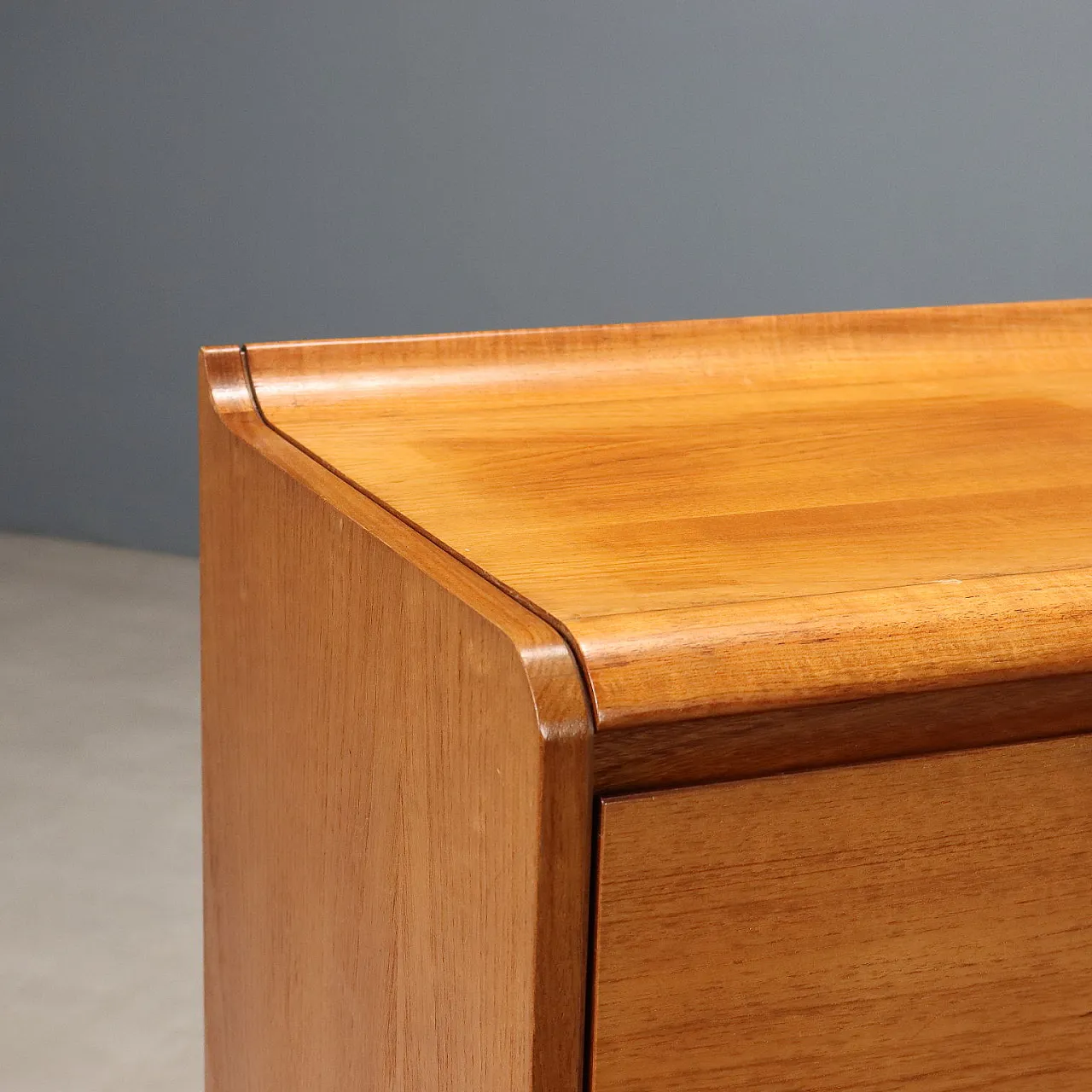 Credenza impiallacciata in mogano con cassetti, '900 6
