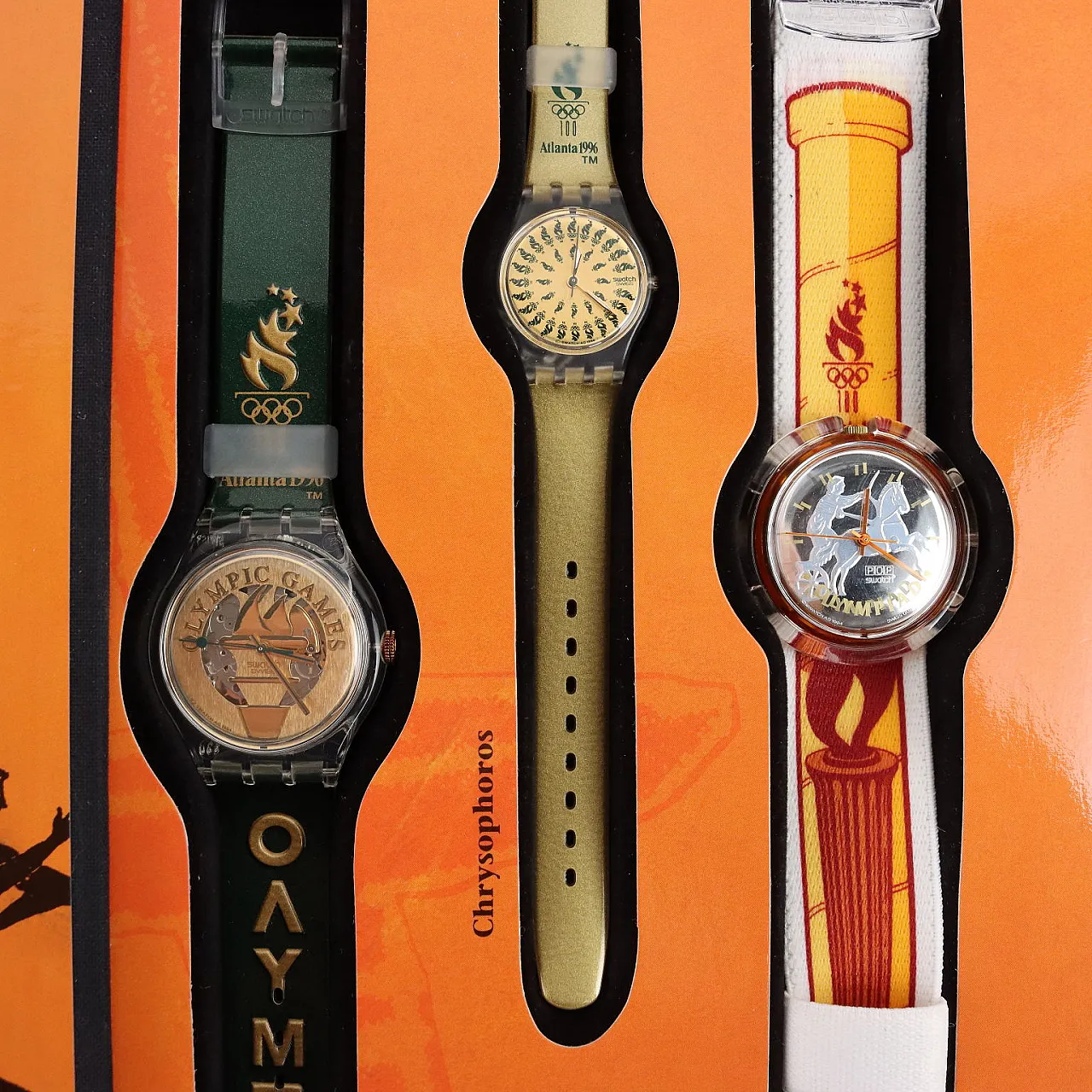 The Swatch Centennial Olympic Games Collection Box Honor & Glory
