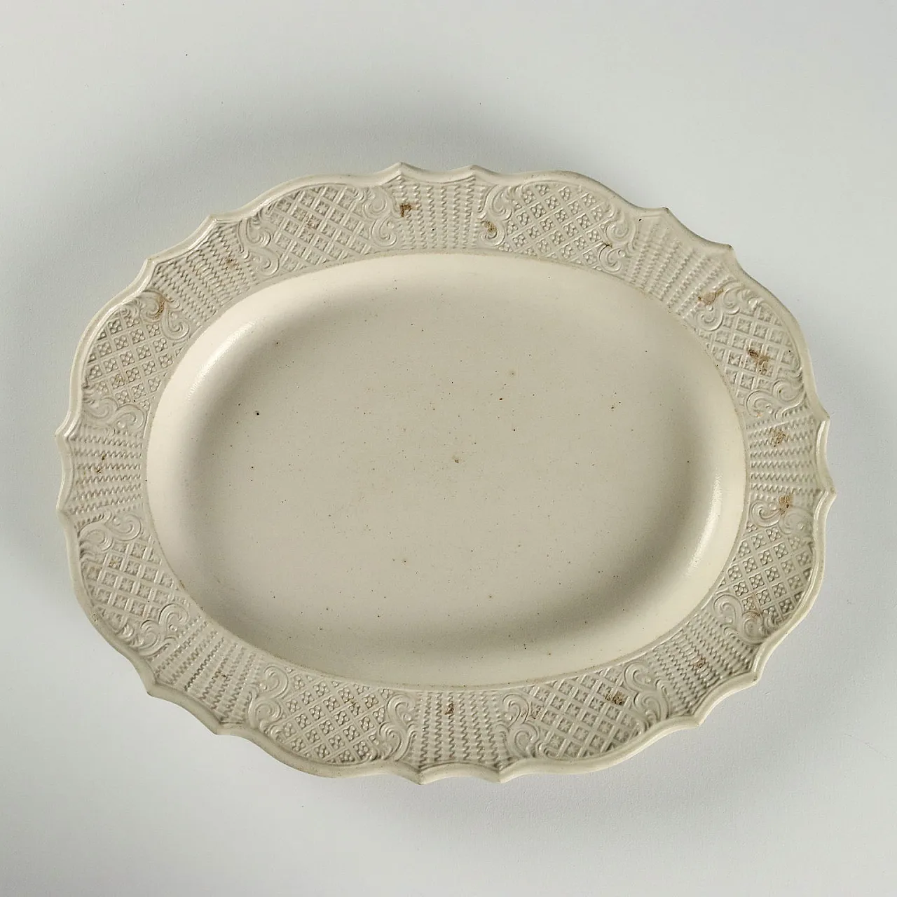 Zuppiera e piatto ovale in terracotta, '700 10