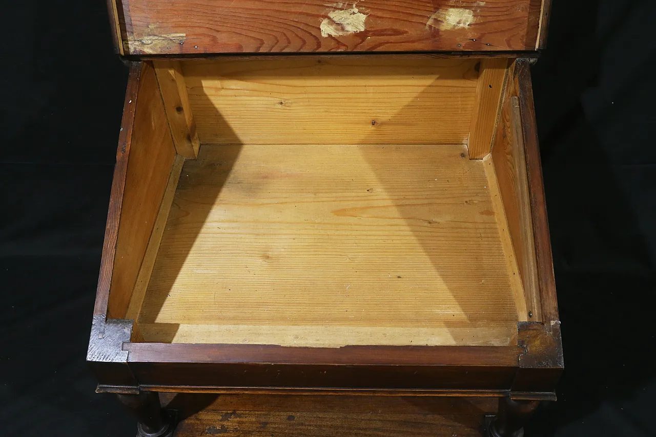 Wooden raised table lectern, late 19th century 4