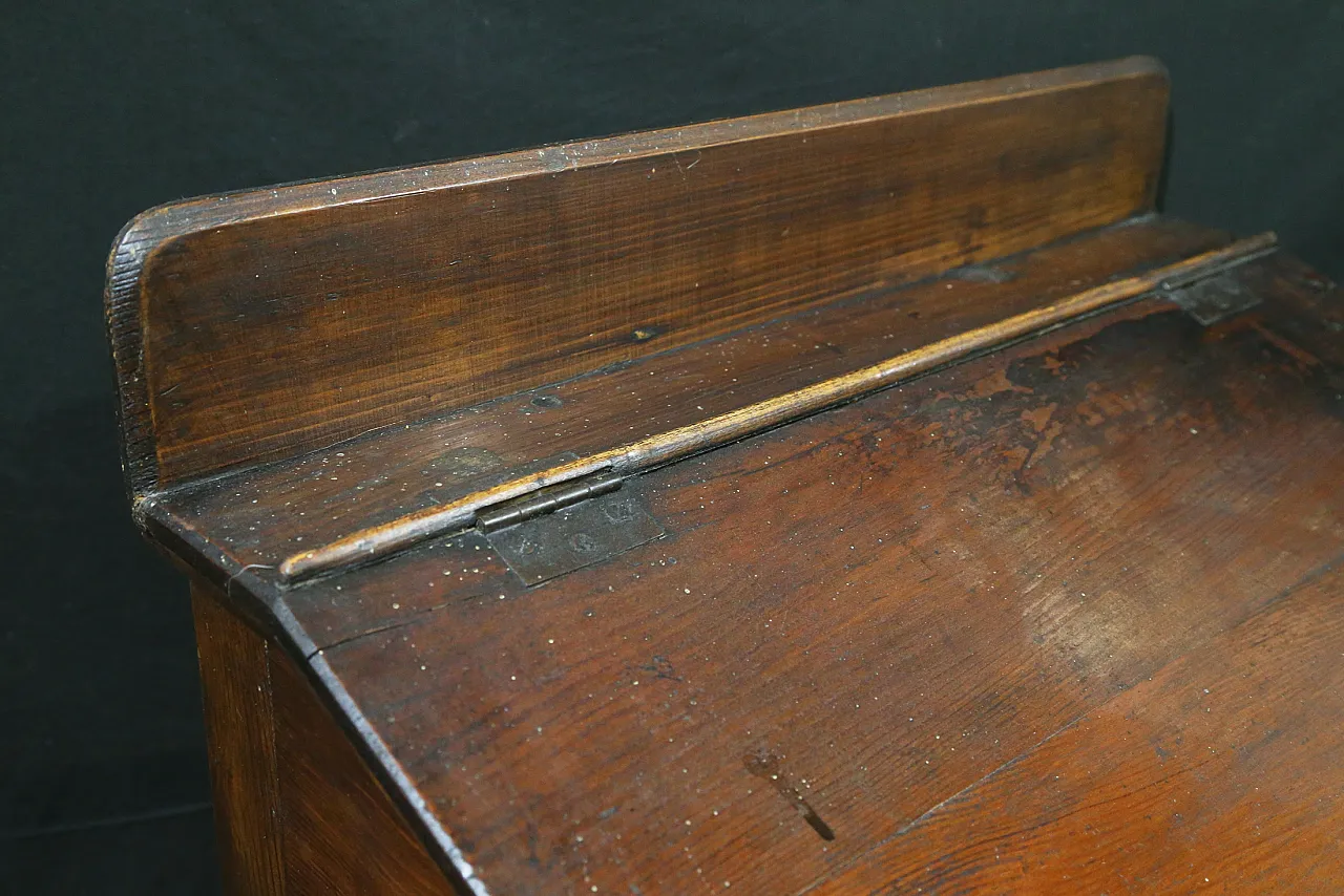 Wooden raised table lectern, late 19th century 8