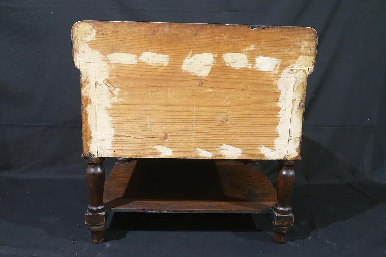 Wooden raised table lectern, late 19th century 10