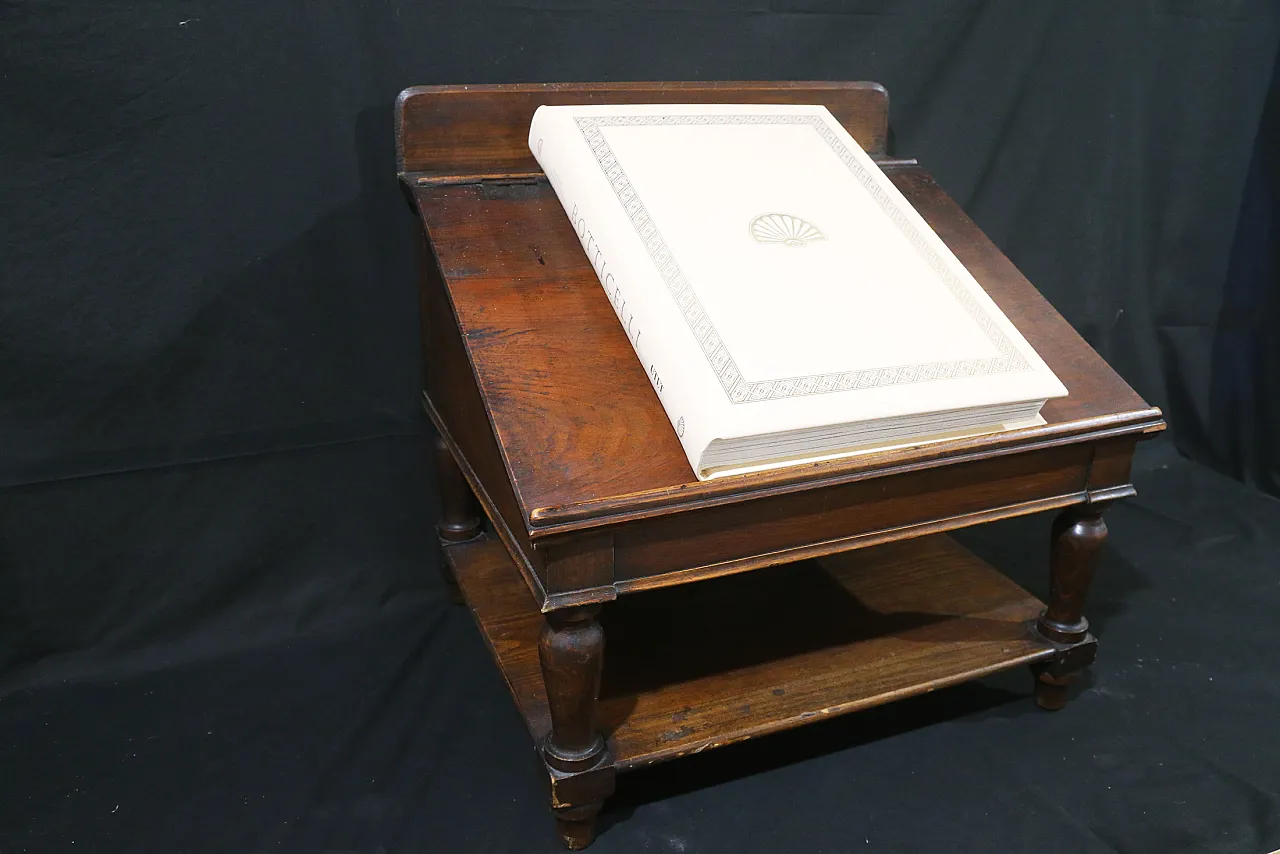 Wooden raised table lectern, late 19th century 14