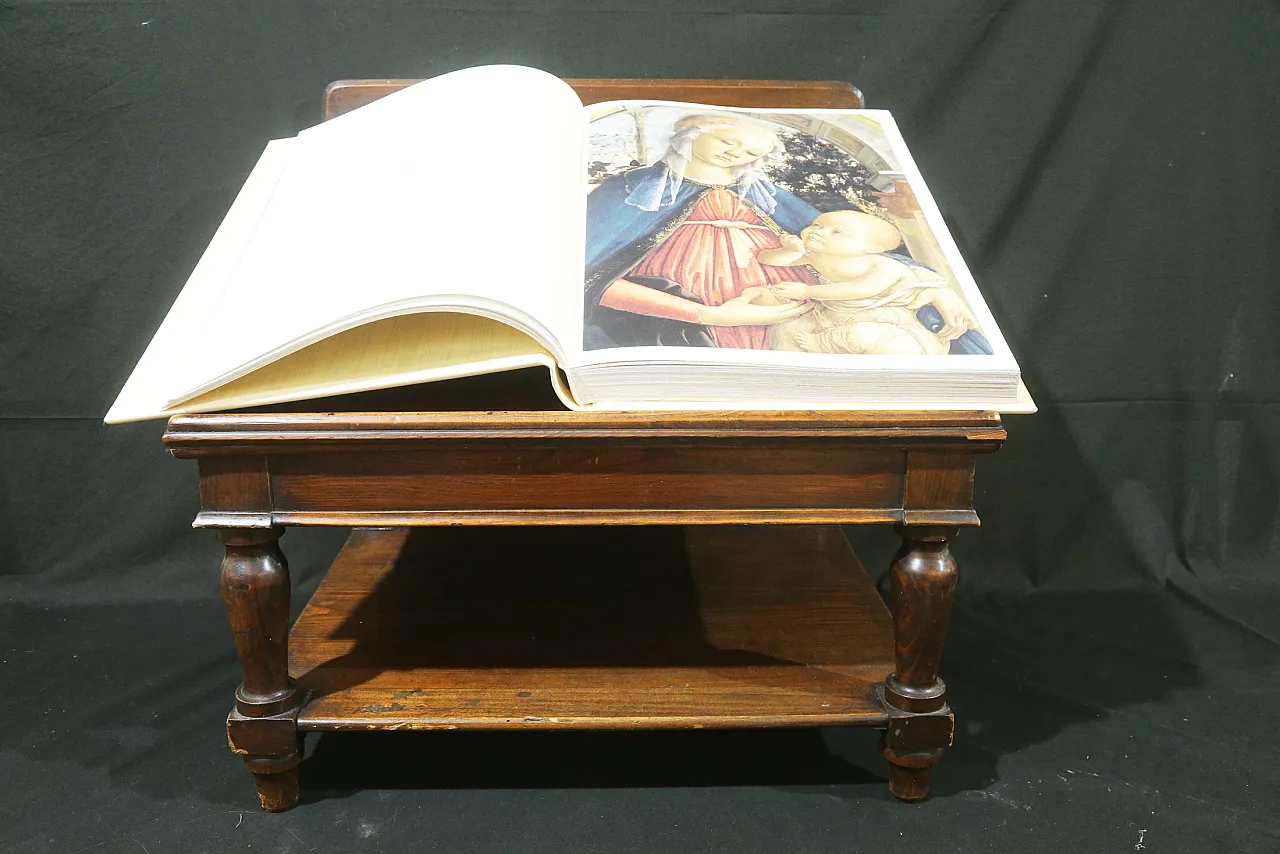 Wooden raised table lectern, late 19th century 16