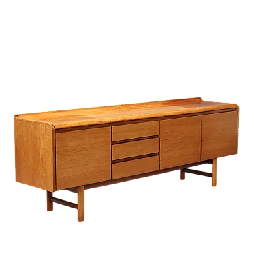 Credenza impiallacciata in mogano con cassetti, '900