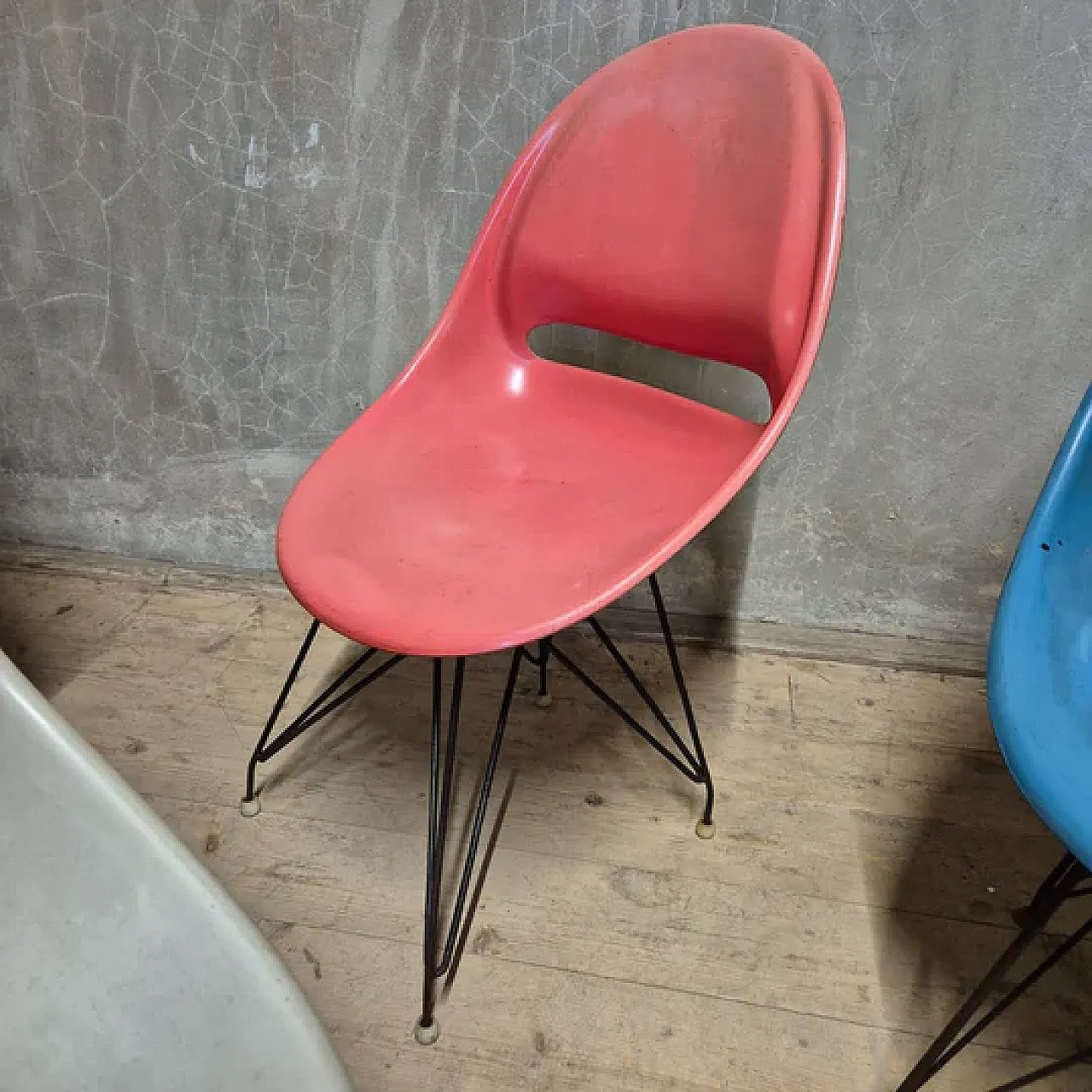 4 sedie Navratil di Vertex, anni '60 5