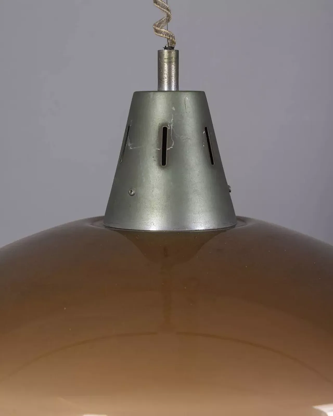 Lampadario in plexiglass Tortora, anni '70 3